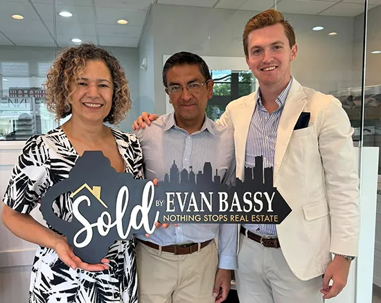 Clients working with Evan Bassy at Keller Williams Realty